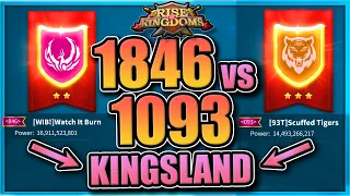 Ending the staring contest [1846 vs 1093 Kingsland opening] KvK in Rise of Kingdoms