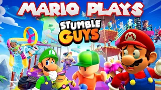 Mario Plays: STUMBLE GUYS