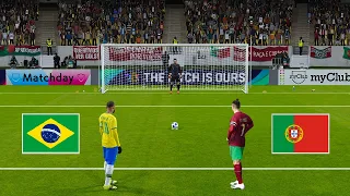 Brazil Vs Portugal | Penalty Shootout | Ronaldo Vs Neymar | Gameplay PC