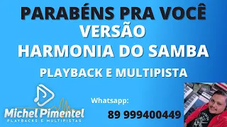 Parabéns pra você em Ritmo de pagode Playback karaoke e multipista