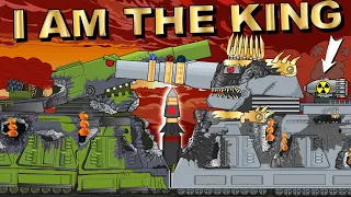 "I am the King here!" Cartoons about tanks