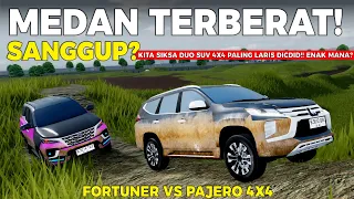 Kita Coba Fortuner & Pajero 4x4 Di Jalur Offroad Terbaru!! Lebih Enak Mana??  - Roblox CDID