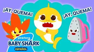 ¡Cuidado! ¡Quema, Quema, Quema!🔥 y más canciones infantiles de Tiburón Bebé | Baby Shark en español