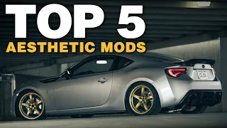 Top 5 Aesthetic Mods for FR-S/BRZ/86