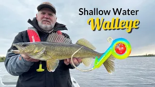 Jig Fishing Shallow Walleye | Minnesota Walleye Opener