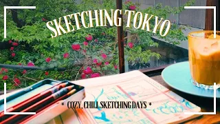 Sketch & Explore Tokyo With Me * Chill Art & Travel Vlog