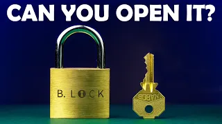 The B. Lock puzzle will trick you.