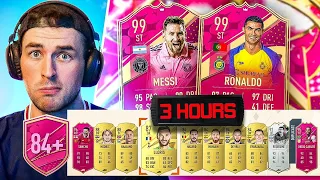 3 Hours of 84+ x 10's for 99 Messi/Ronaldo