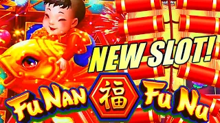 ★NEW SLOT!★ GET TO THE TOP! 😅 FU NAN FU NU LONGEVITY Slot Machine (AGS)