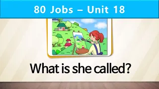 80 Jobs | Unit 18 | What is the woman called?