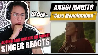 Anggi Marito - Cara Mencintaimu (Official Music Video) | SINGER REACTION