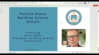Passive House Building Science Details