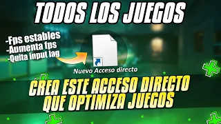 ¡UTILIZA ESTE CÓDIGO EN LOS ACCESO DIRECTO OPTIMIZA JUEGOS! / Maximo de Núcleos