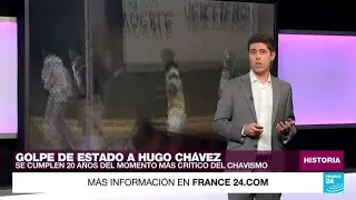 20 aniversario del golpe de Estado a Hugo Chávez, el momento más crítico para el chavismo