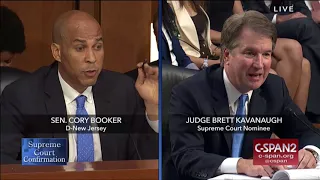 Booker Presses Kavanaugh for Answers on Affirmative Action, Racial Justice, Voting Rights