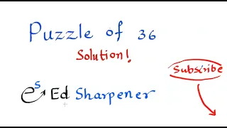 Puzzle of 36 solution, guessing the ages of 3 children #puzzle