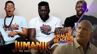 Jumanji Next Level Trailer Reaction