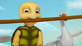 The Geese and The Tortoise Story | Kannada Stories for Kids | Infobells