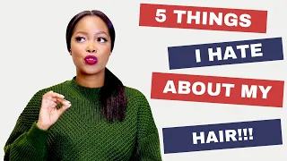 THE 5 THINGS I HATE ABOUT MY RELAXED HAIR | KAIZEN TSHEGO