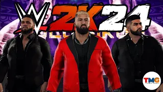 WWE 2K24 : The New Bloodline Attires and Entrance Tutorial