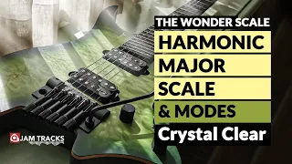 The Harmonic Major Scale - Guitar lesson – Crystal Clear