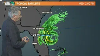 Hurricane Dorian 6 a.m. Wednesday update: Heavy rain, storm surge along Florida coast
