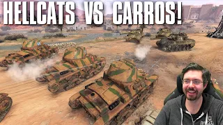 Hellcats vs Carros! - 4v4 - Company of Heroes 3