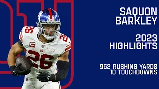 Saquon Barkley | 2023 Highlights