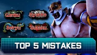 Top 5 Red Rank Mistakes Made In Tekken 7