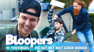 YOUTUBERS DIE HET NET NIET GERED HEBBEN BLOOPERS!