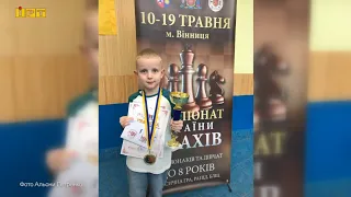 На чемпіонаті України з шахів до 8 років переміг полтавець Тимофій Петренко