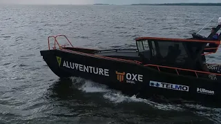 Морской алюминиевый норвежский катер Aluventure 11000 XE / CCFC