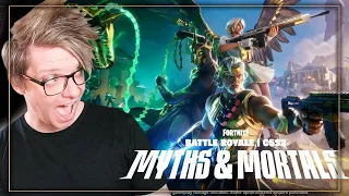 REACTION to Fortnite Battle Royale Chapter 5 Season 2 - Myths & Mortals - Launch Trailer