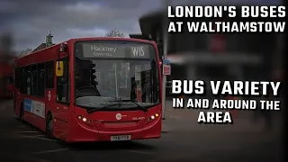 London's Buses at Walthamstow Bus Station - 20/12/2021