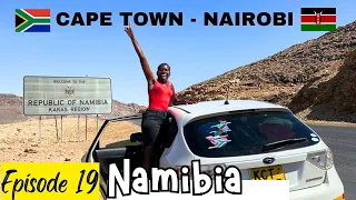 CAPE TOWN SOUTH AFRICA TO NAIROBI KENYA BY ROAD l ROAD TRIP BY LIV KENYA EPISODE 19 ( NAMIBIA)