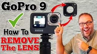 How to Remove the GoPro Hero 9 Lens Cover