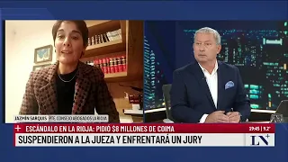 Suspendieron a la jueza y enfrentará un jury; escándalo en La Rioja: pidió $8 millones de coima