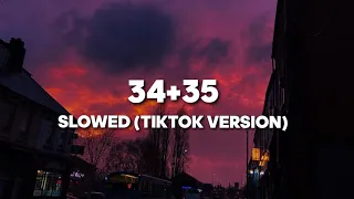 34+35 - ariana grande (slowed + reverb) tiktok version