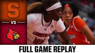 Syracuse vs. Louisville Full Game Replay | 2023-24 ACC Women’s Basketball