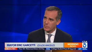L.A Mayor Eric Garcetti on Homelessness: 'Cities are Going to Drown' Without State, Federal Support