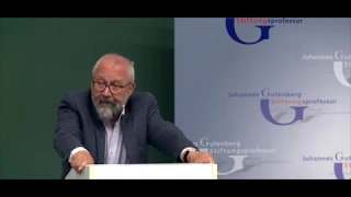 Stiftungsprofessur 2018: Herfried Münkler - "Kriege: Theorie und Gewalt" (19.06.2018)