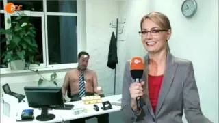 Tina Hausten bei den Bankern ZDF heute show vom 4.11