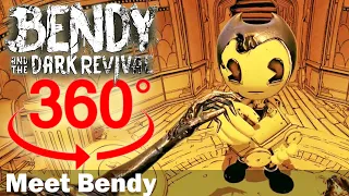 360° VR, Meet Bendy, Bendy and the Dark Revival, Walkthrough, Gameplay, No Commentary, 4K