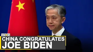 China says it extends congratulations to Biden and Harris | World News