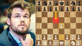 The Scandinavian! || Anand vs Carlsen || GCT Tata Steel Blitz (2019)