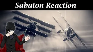 Sabaton - The Red Baron [Official Lyric Video] (Reaction)