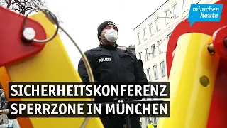 Sperrzone – Mehr als 3.000 Polizisten bei Münchner Sicherheitskonferenz im Einsatz | münchen heute