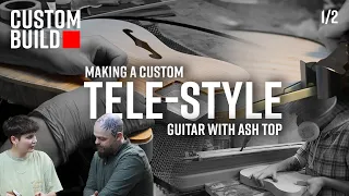 Custom Tele Thinline Guitar Build ep 1 of 2