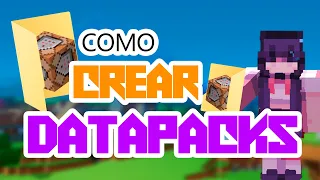 🟢COMO CREAR DATA PACKS EN MINECRAFT TUTORIAL [PARTE 1]🟢👽