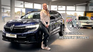 Renault Espace | 60 Sekunden